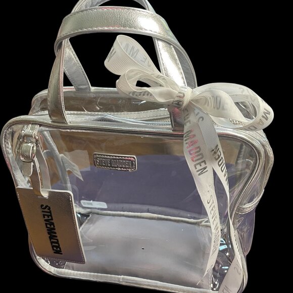 STEVE MADDEN STADIUM BAG AND WITH A LUGGAGE TAG NWOT - Picture 1 of 2
